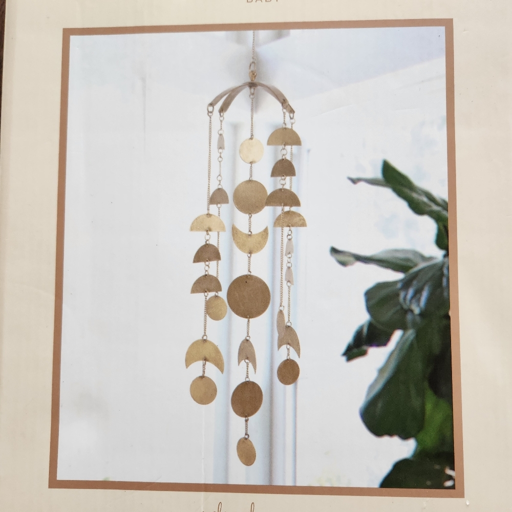 Elegant Gold Wind Chime